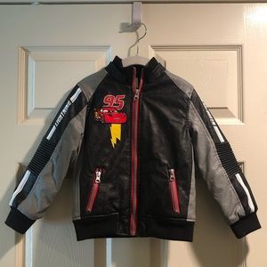 Disney Pixar Cars Lightning McQueen kids size 4T jacket